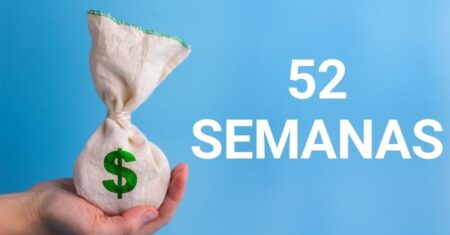 Desafio 52 semanas para poupar dinheiro fácil