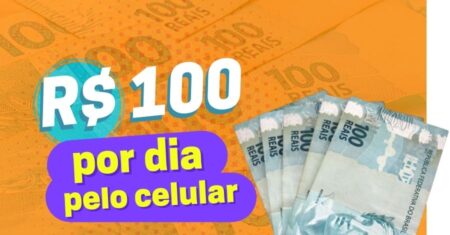 Como Ganhar Dinheiro Pelo Celular – R$100 Por Dia!