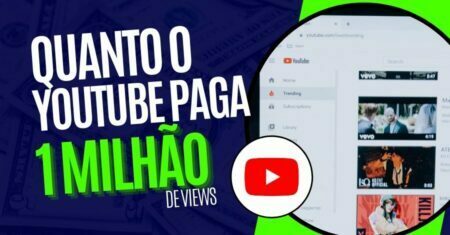 1 milhao de visualizações no Youtube Ganha Dinheiro?