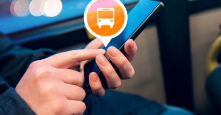 Aplicativo gratuito de ônibus em tempo real