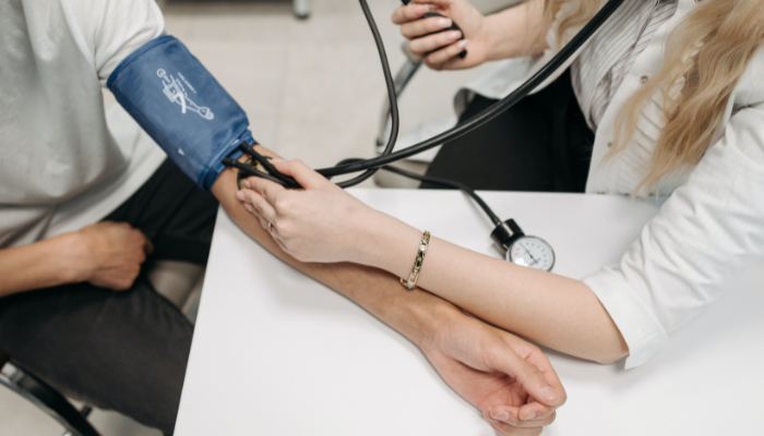 Measuring Blood Pressure and heart rate