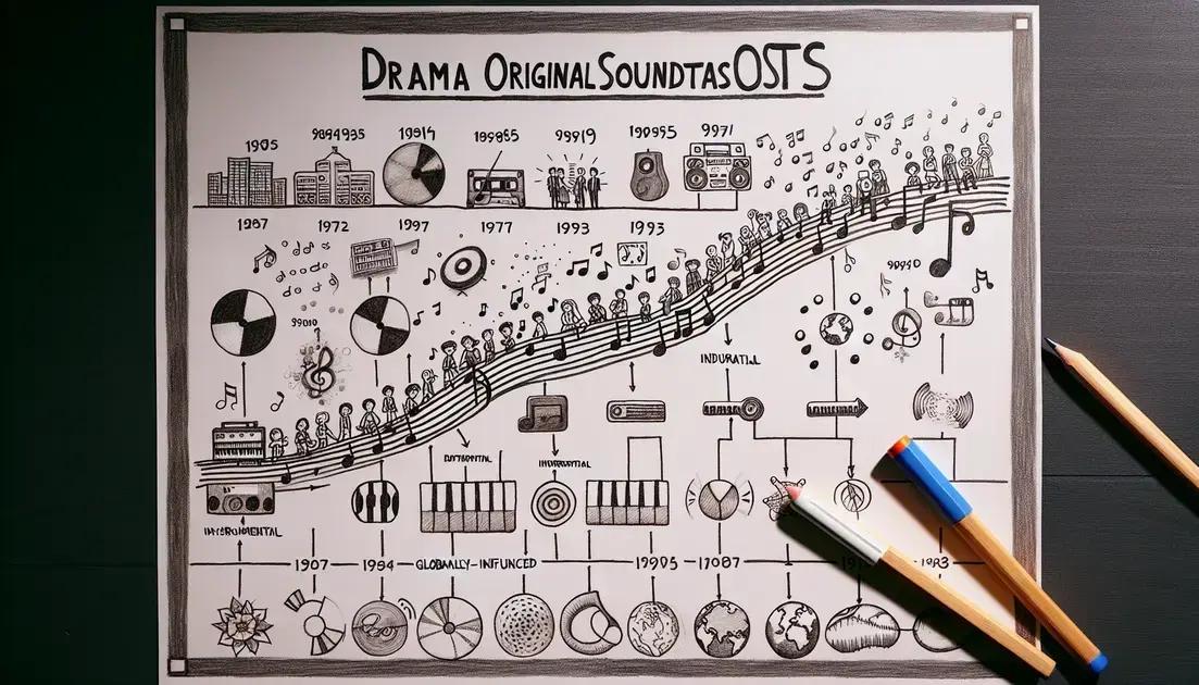 Evolução das OSTs de doramas ao longo dos anos