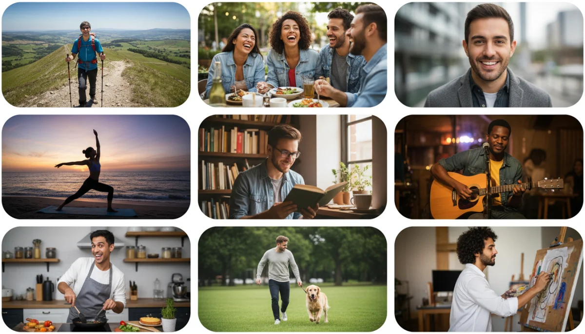 Diverse high-quality photos for dating app profile