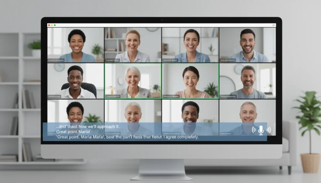 Live captions enhance video call accessibility for diverse users